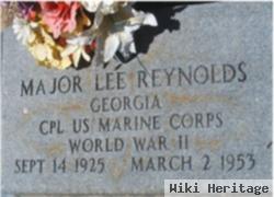 Major Lee Reynolds