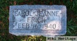 Carol Jeanne Frick