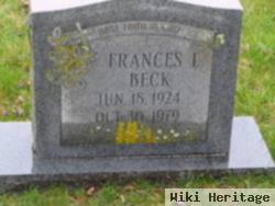 Frances L Beck