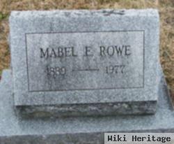 Mabel E Rowe