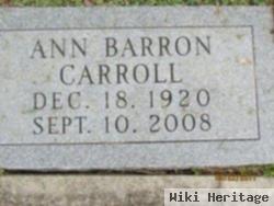 Ann Barron Carroll