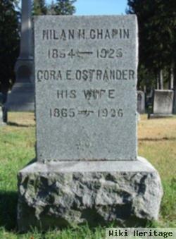 Cora E. Ostrander Chapin