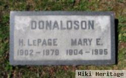 Mary E. Donaldson