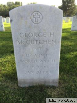 Pvt George Herbert Mccutchen