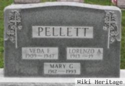 Veda F Pellett