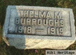 Thelma M. Burroughs