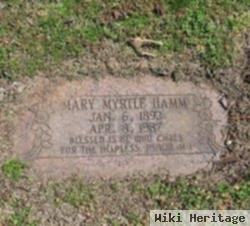 Mary Myrtle Hamm