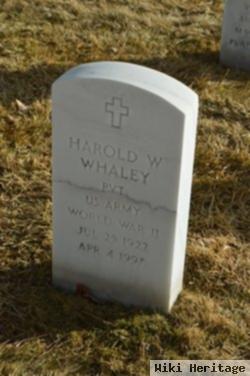 Harold W Whaley