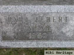 Paul Elbert Wear