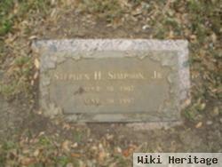 Stephen Harbert Simpson, Jr