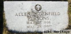 Allene Edenfield Persons