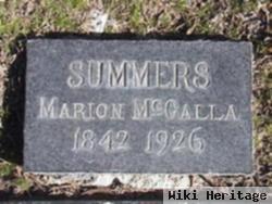 Marion Mccalla Summers