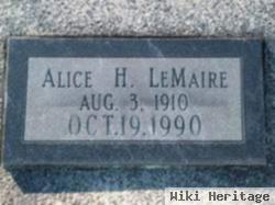 Alice Hebert Lemaire