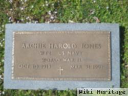 Archie Harold Jones