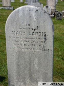 Mary Buckwalter Landis