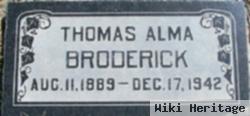 Thomas Alma Broderick