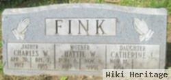 Hattie W Fink