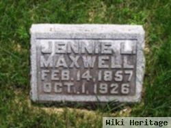 Jennie Sanders Maxwell