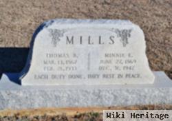 Minnie E. Mills