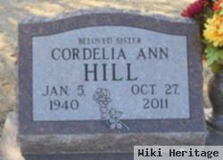 Cordelia Ann Hill