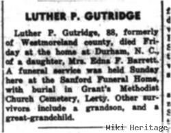 Luther Patrick Gutridge