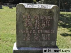 Fannie B Ethridge