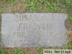 Susanna Frances Sherin Franklin