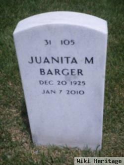 Juanita M Barger