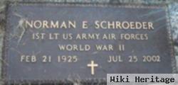 Lieut Norman E Schroeder