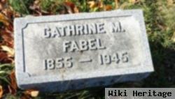 Catherine M Fabel