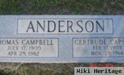 Gertrude Capshaw Anderson