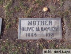 Olive M Holderman Bayless