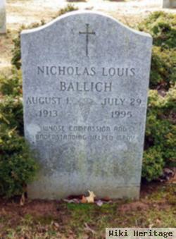 Nicholas L. Ballich