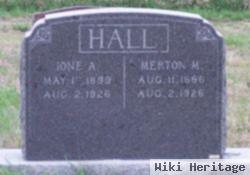 Ione A. Hall