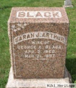 Sarah J Arthur Black