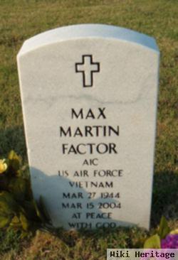 Max Martin Factor