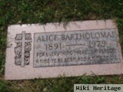 Alice Bartholomai