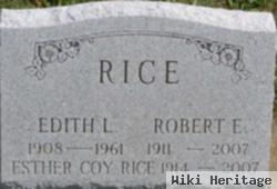 Edith L Rice