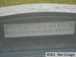 Lula Rosson Iverson