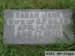 Sarah Jane "jane" Morrison Siler