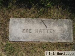 Zoe Hatten