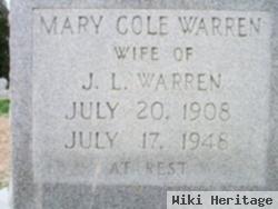 Mary Cole Warren