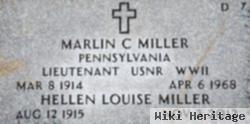 Lt Marlin Charles Miller