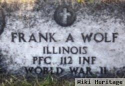 Pfc Frank Anton Wolf