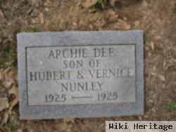 Archie Dee Nunley