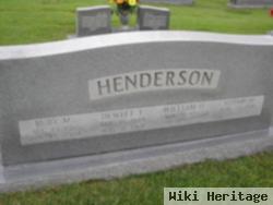 Dewitt T Henderson