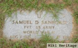 Samuel D Sanford