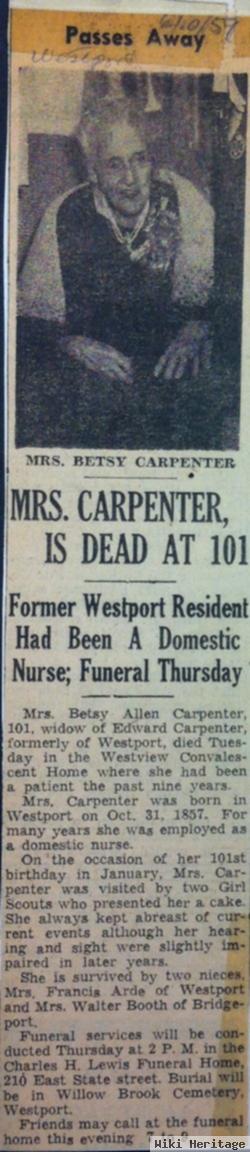 Betsy Allen Carpenter