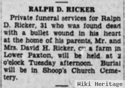 Ralph David Ricker