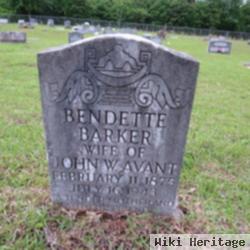 Bendette C. Barker Avant